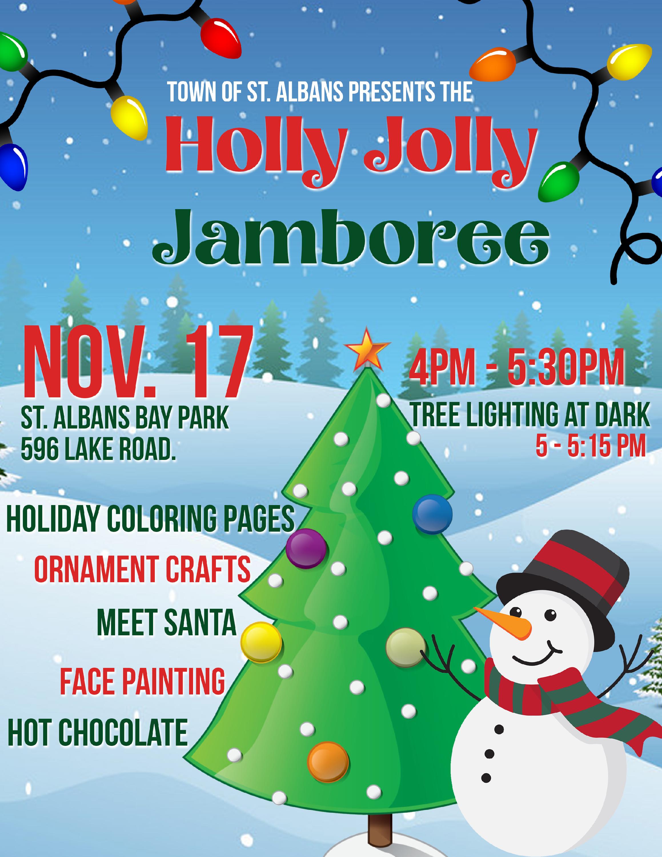 Holly Jolly Jamboree Flyer